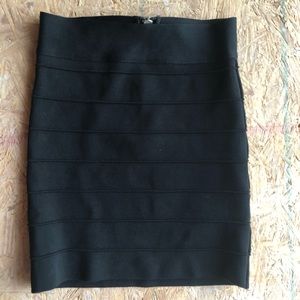 Tight pencil skirt
